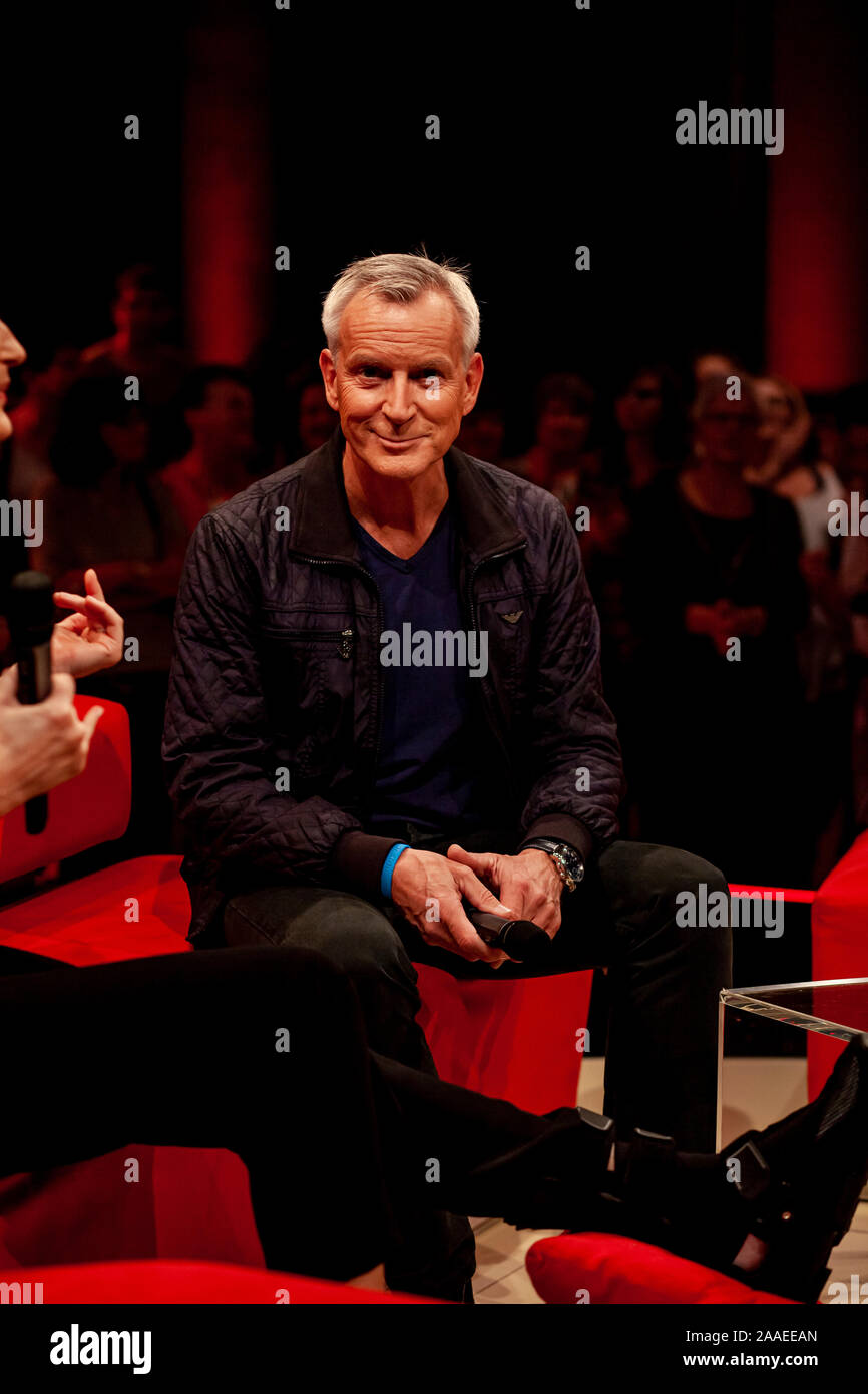 Dirk Michaelis MDR Musikshow "Sound der Wende-Musik ohne Grenze (n) Stockfoto