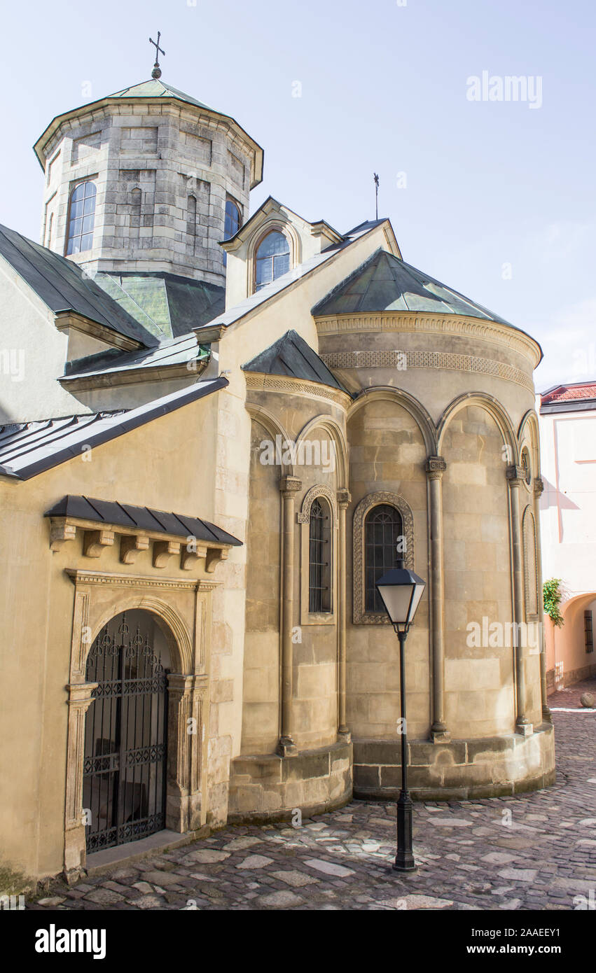 Armenische Kathedrale in Lemberg Stockfoto