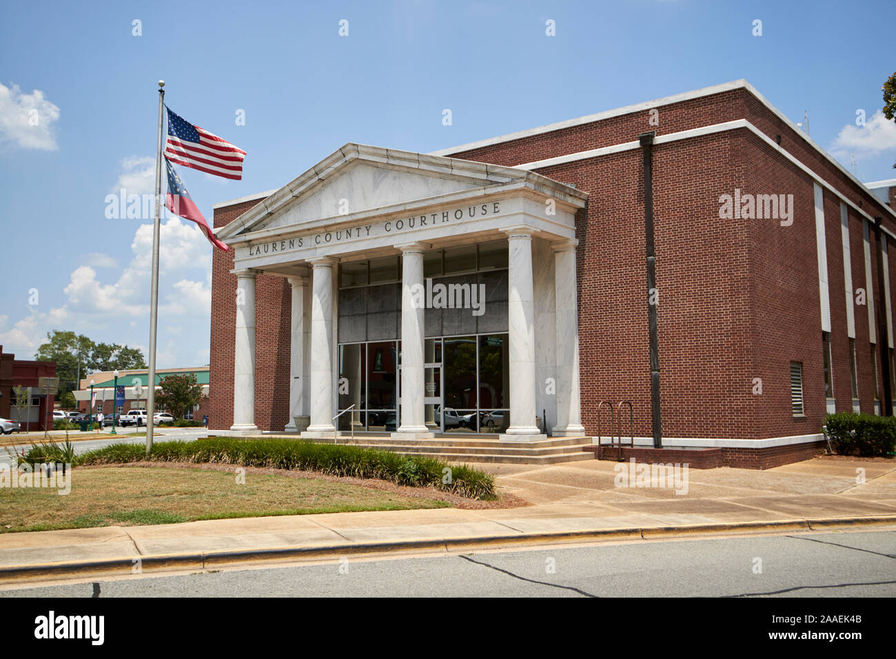Laurens County Courthouse dublin Georgia USA Stockfoto