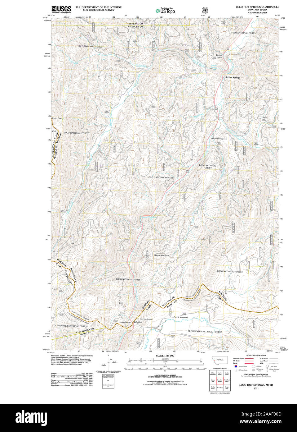 Karte von lolo montana Fotos und Bildmaterial in hoher Auflösung Alamy