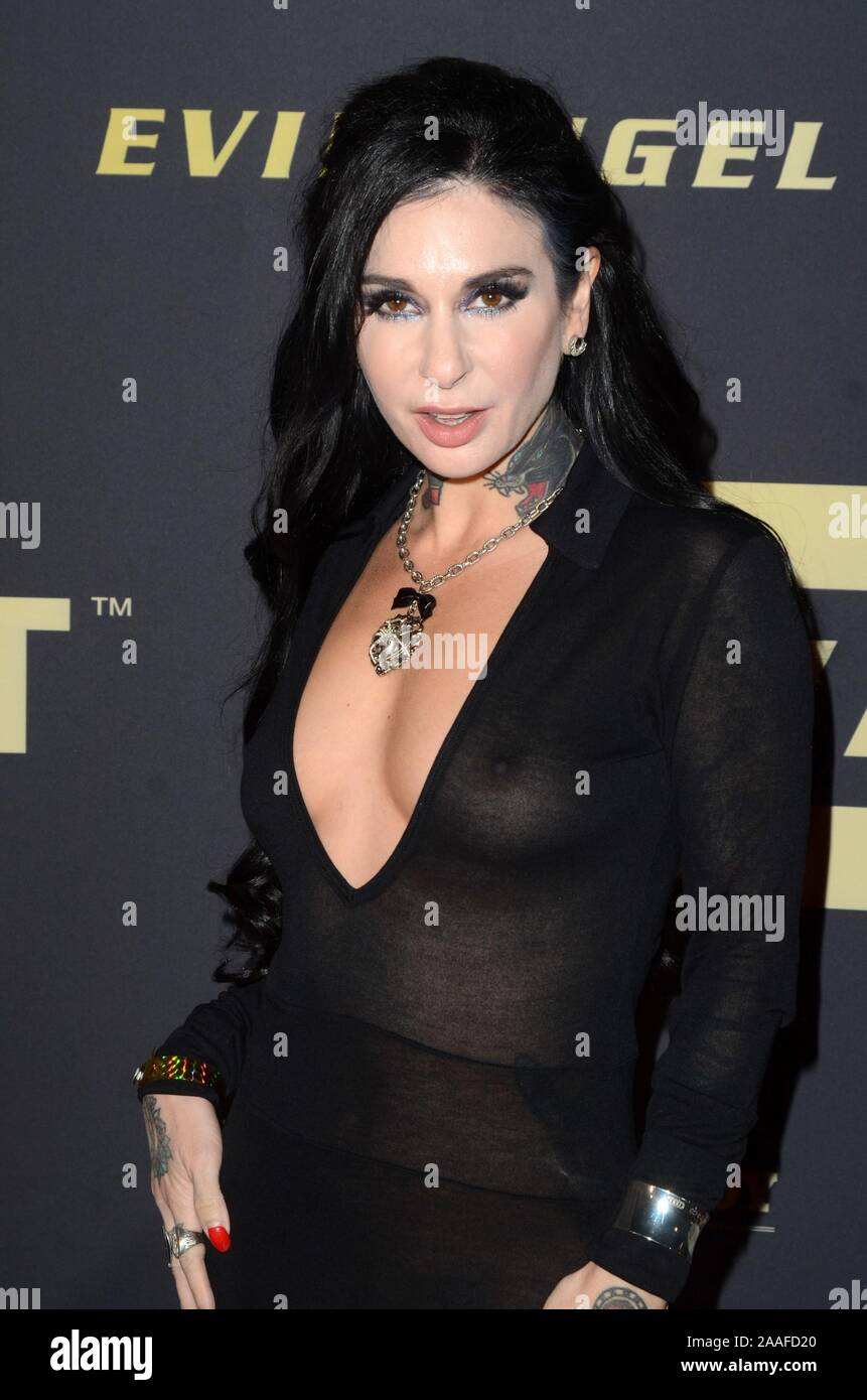 Los Angeles, CA. Nov, 2019 20. Joanna Angel in der Ankunftshalle für Erwachsene Industrie News XBIZ Nominierungen Gala, W Hollywood, Los Angeles, CA, 20. November 2019. Credit: Priscilla Grant/Everett Collection/Alamy leben Nachrichten Stockfoto
