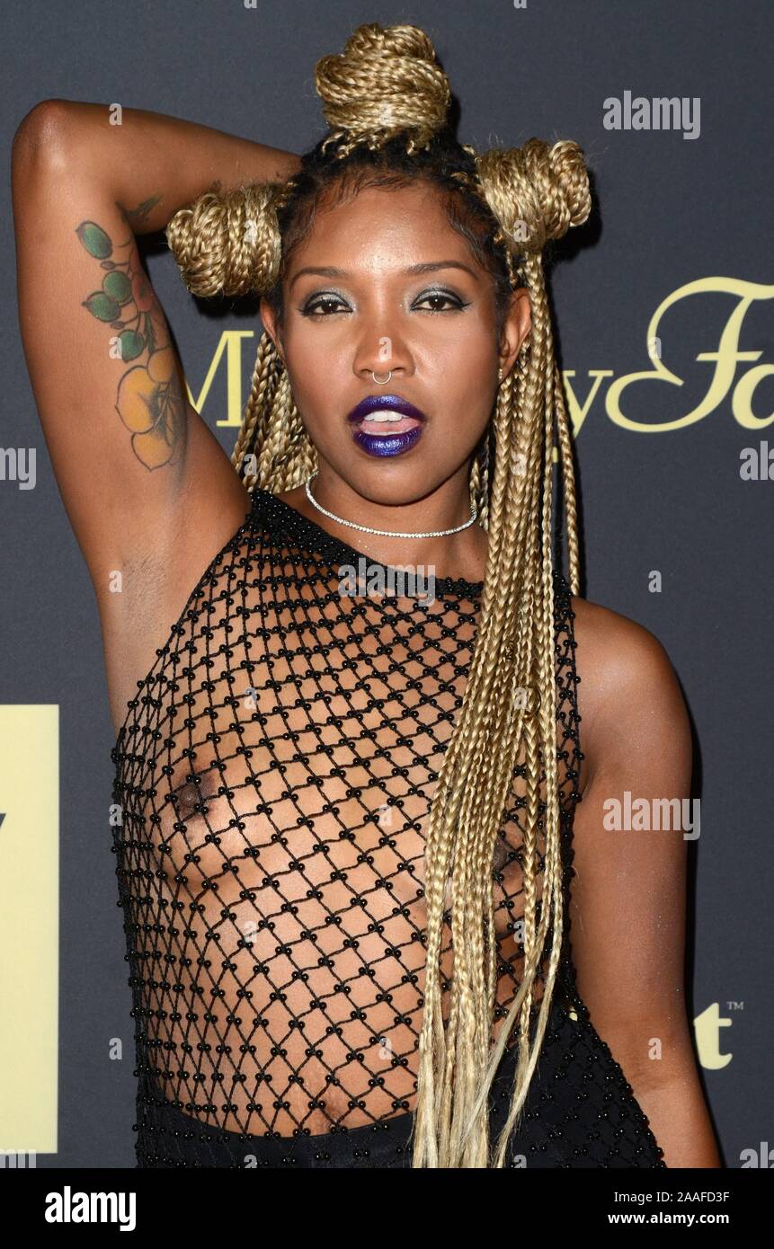 Los Angeles, CA. Nov, 2019 20. Lotus Lane in der Ankunftshalle für Erwachsene Industrie News XBIZ Nominierungen Gala, W Hollywood, Los Angeles, CA, 20. November 2019. Credit: Priscilla Grant/Everett Collection/Alamy leben Nachrichten Stockfoto