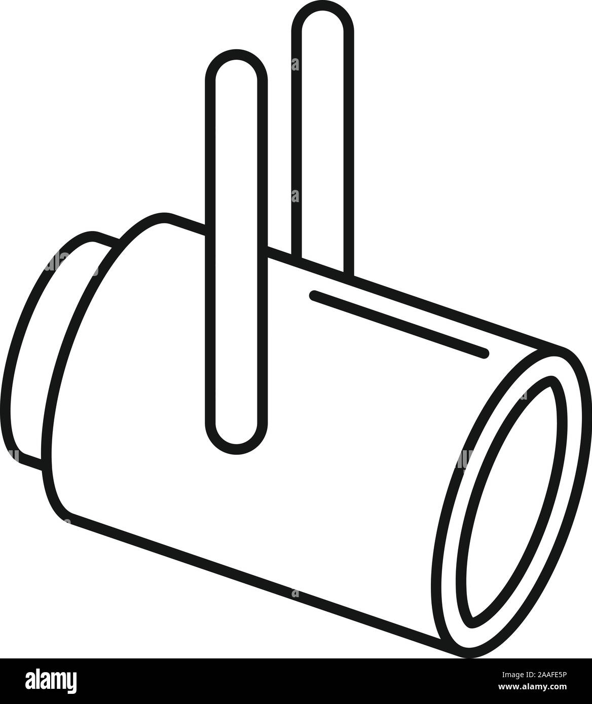 Szene Spotlight Symbol. Übersicht Szene spotlight Vektor Symbol für Web Design auf weißem Hintergrund Stock Vektor