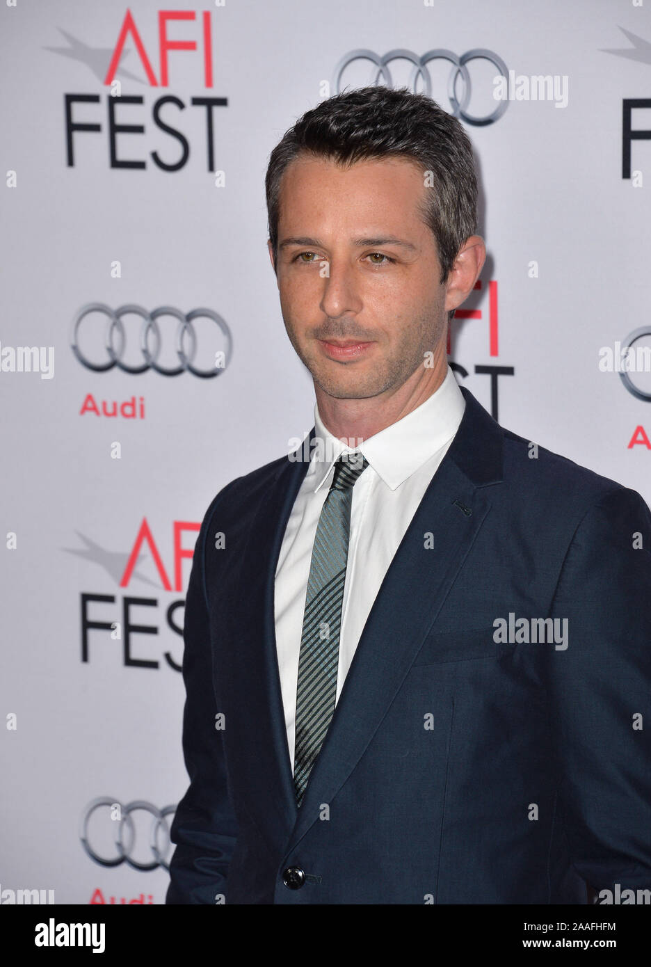 LOS ANGELES, Ca - 12. NOVEMBER 2015: Schauspieler Jeremy Strong bei der Weltpremiere seines Films "Die Große ' an der TCL Chinese Theater © 2015 Paul Smith/Featureflash Stockfoto