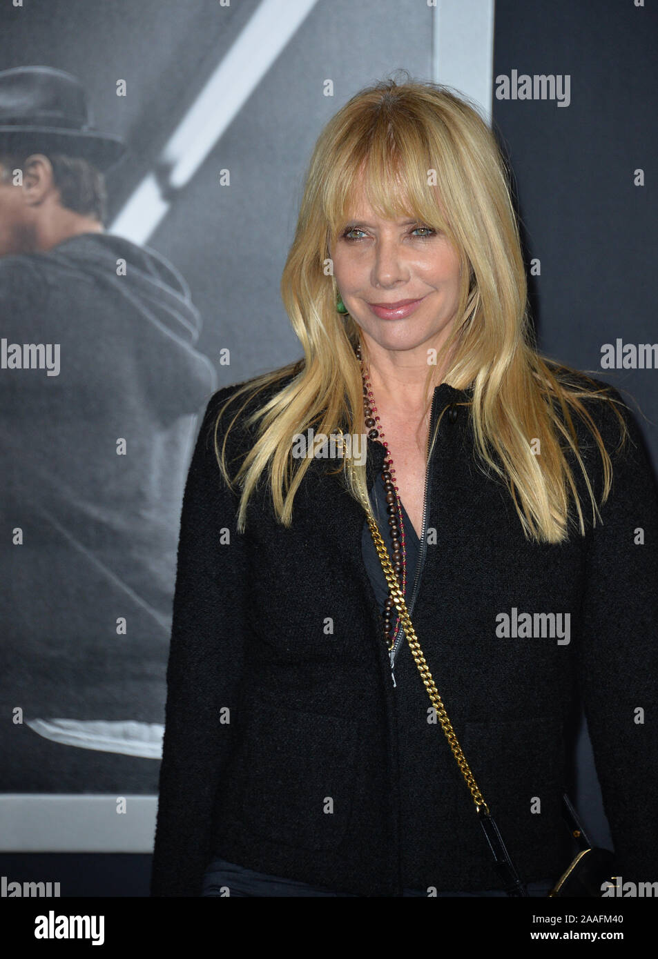 LOS ANGELES, Ca - 19. NOVEMBER 2015: Schauspielerin Rosanna Arquette bei der Premiere von 'Creed' © 2015 Paul Smith/Featureflash Stockfoto