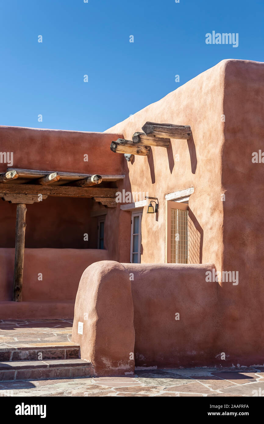 Painted Desert Inn National historische Wahrzeichen, versteinerte Forest National Park, Arizona USA Stockfoto