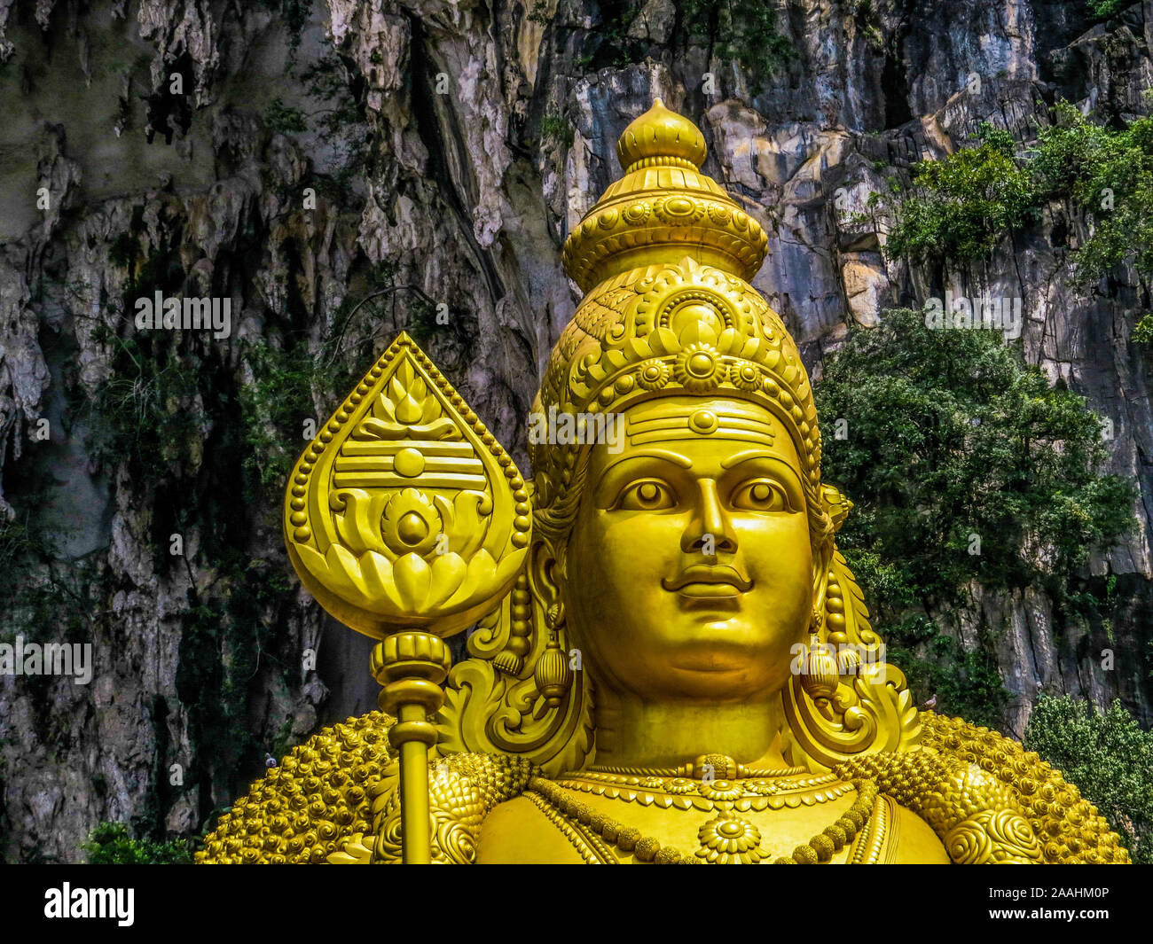 Lord Murugan Statue, Batu Höhlen, Malaysia Stockfoto
