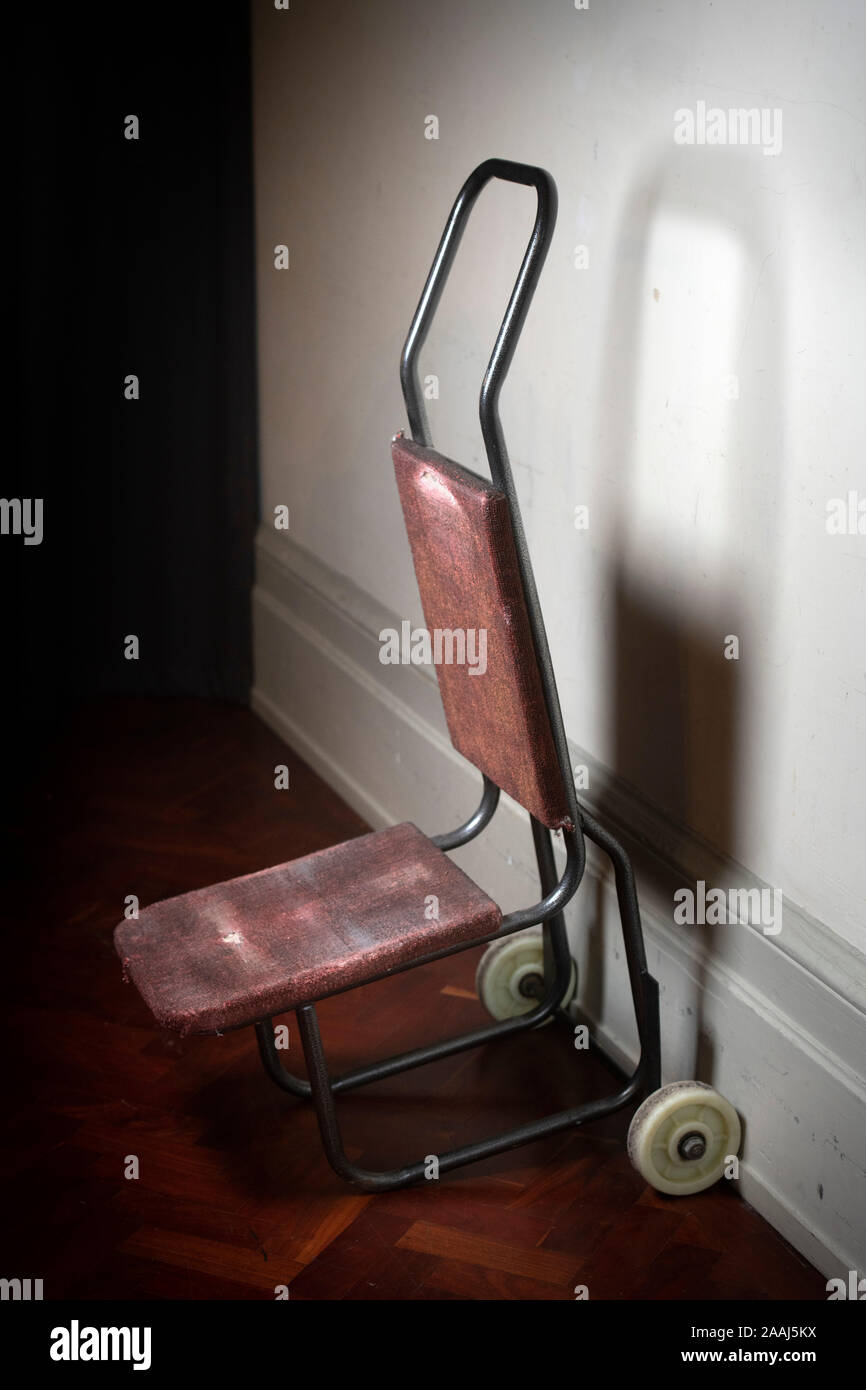 Ein traditionelles Buch trolley UK Stockfoto