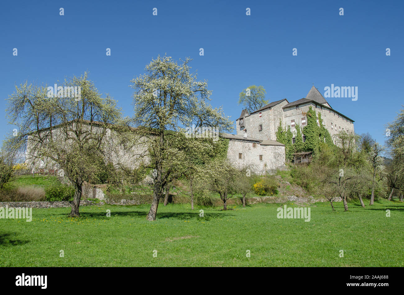 Burg Lichtwerth in der Nähe von Brixlegg im Inntal Stockfoto