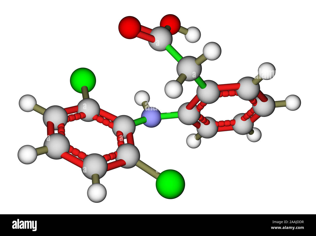 Diclofenac, Nichtsteroidalen Antiphlogistika Stockfoto