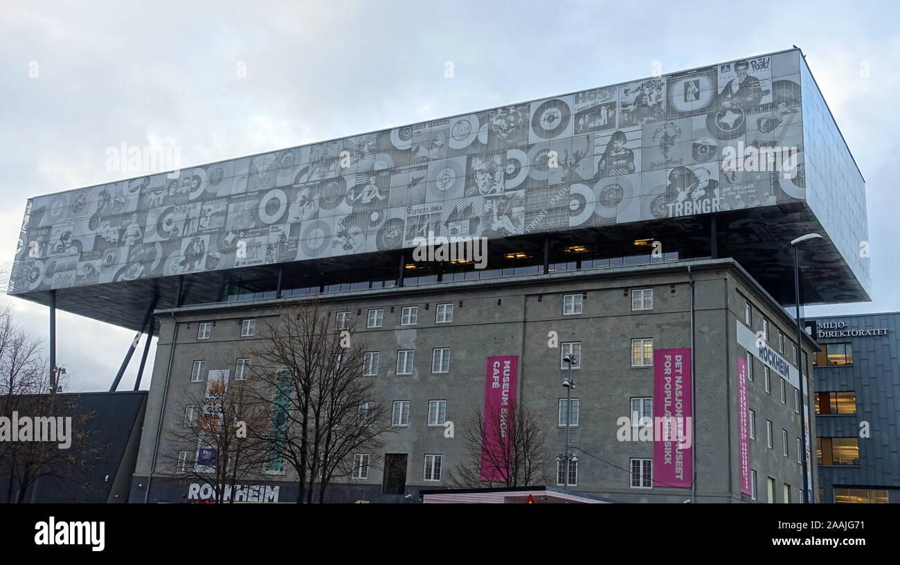 Trondheim museum Norwegen Stockfoto