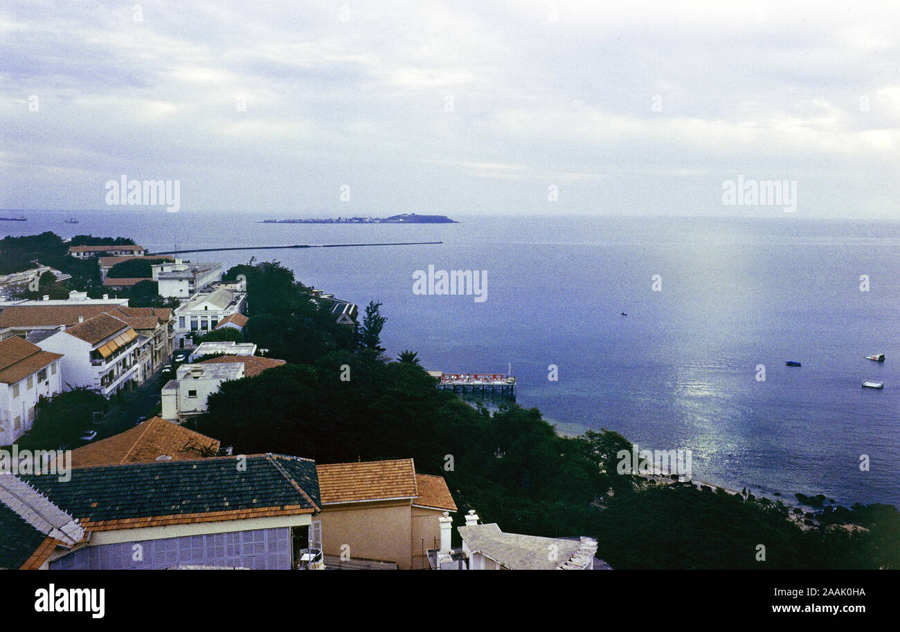 Dakar: Corniche und Gorée Island 1973 Stockfoto