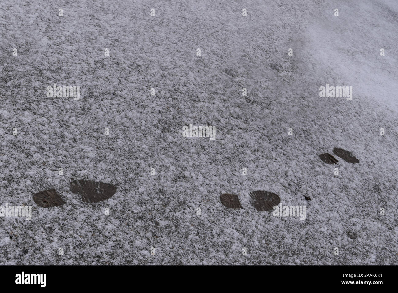 Pisadas en la nieve -Fotos und -Bildmaterial in hoher Auflösung – Alamy
