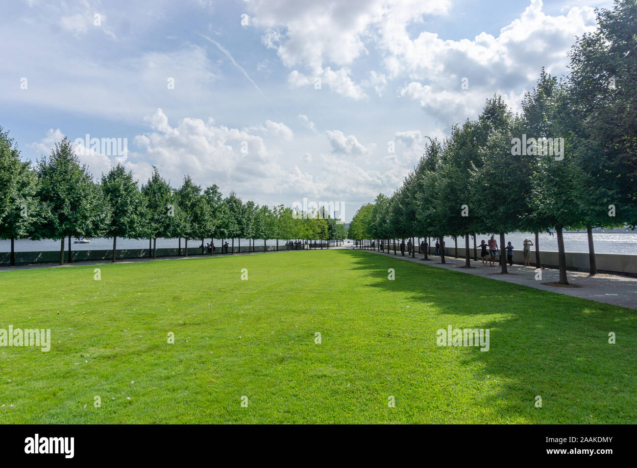 Franklin D. Roosevelt vier Freiheiten Park, Roosevelt Island, New York City, USA Stockfoto