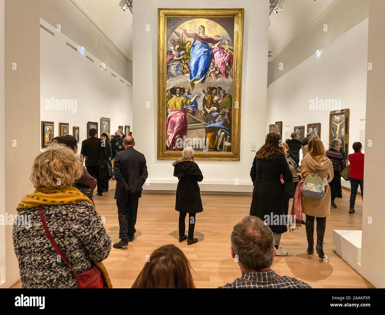 GRECO AUSSTELLUNG IM GRAND PALAIS IN PARIS Stockfoto