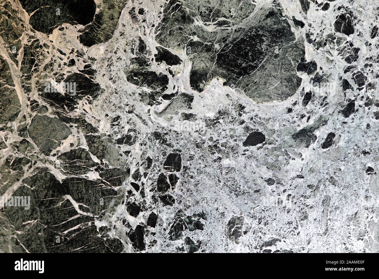 Ausführliche Hintergrundinformationen von Marmor Stein Oberflächenstruktur Stockfoto