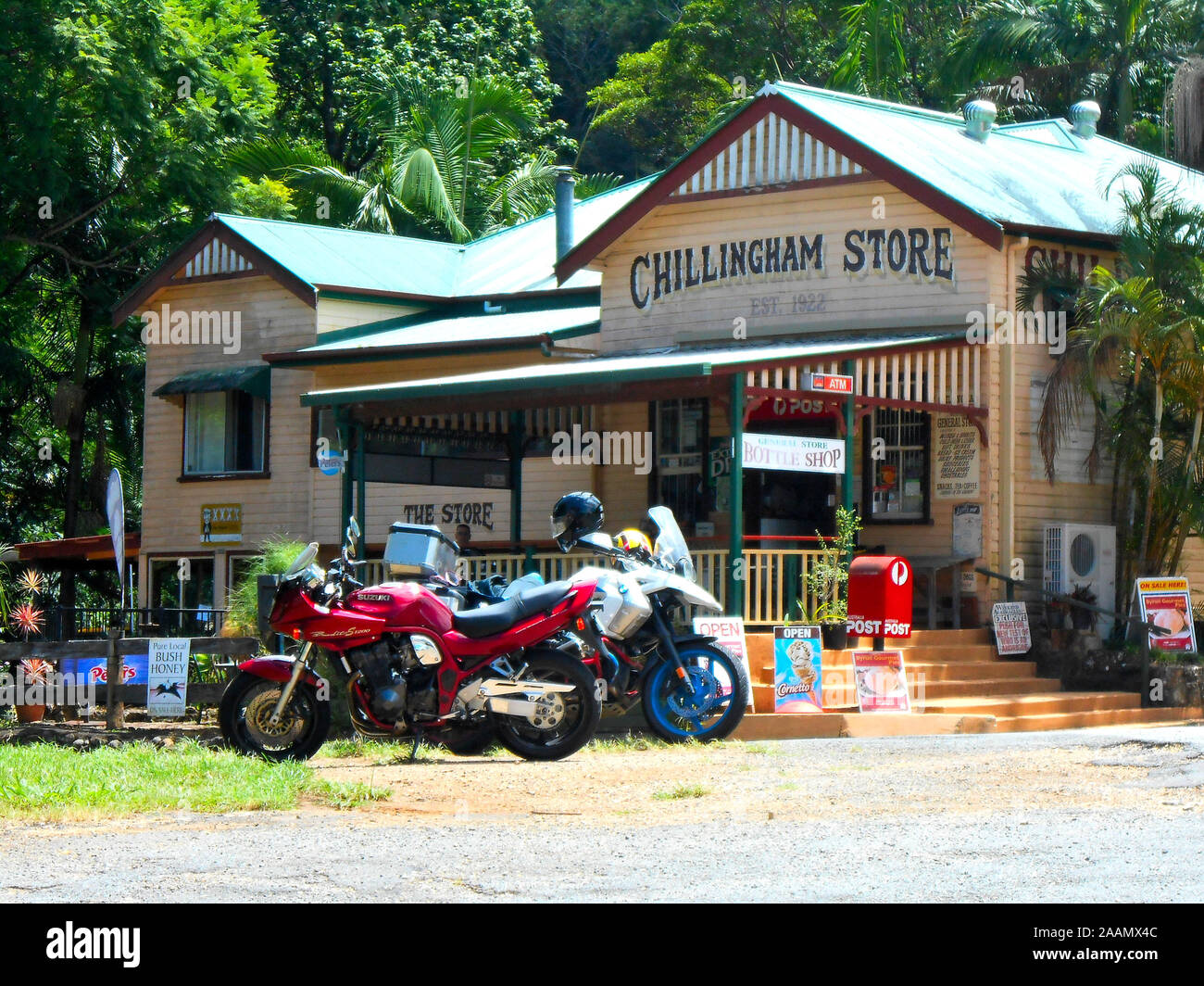 Das historische General Store in chillingham Tweed Valley New South Wales Australien Stockfoto