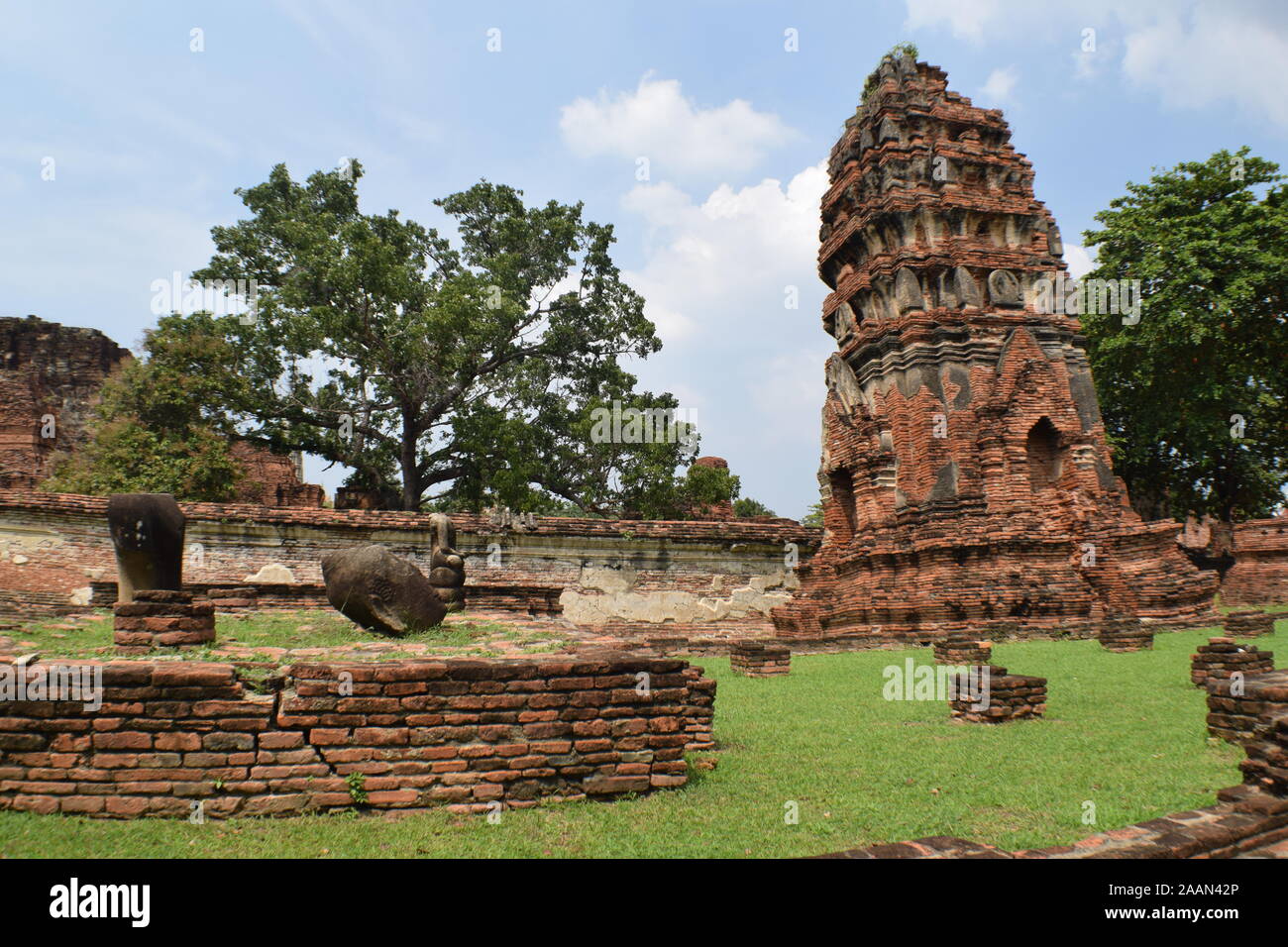 Wat Mahathat in Bangkok Stockfoto