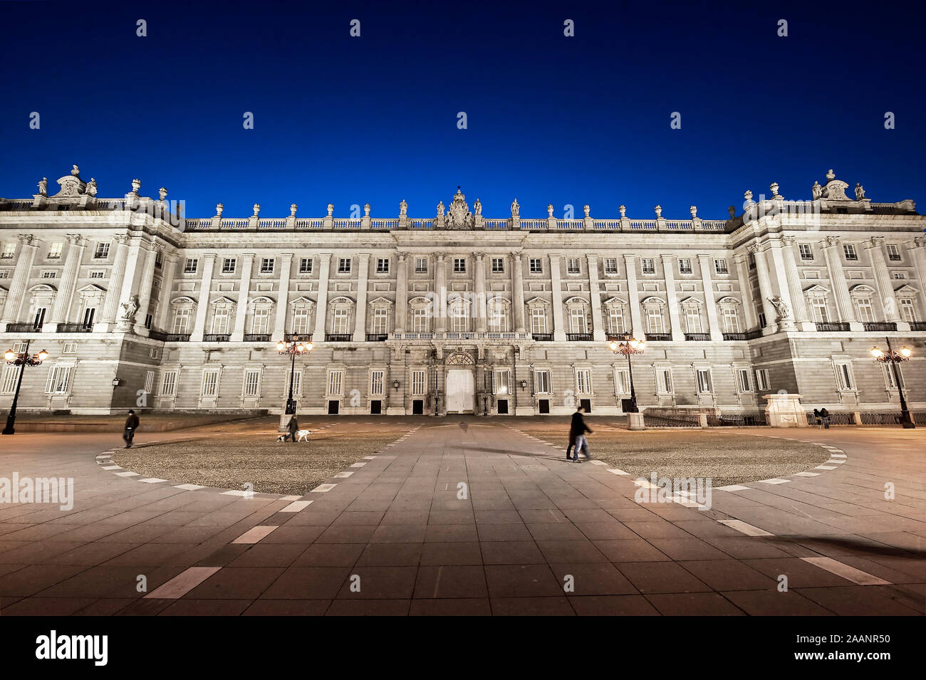 Palacio de Oriente, Madrid, Spanien. Stockfoto