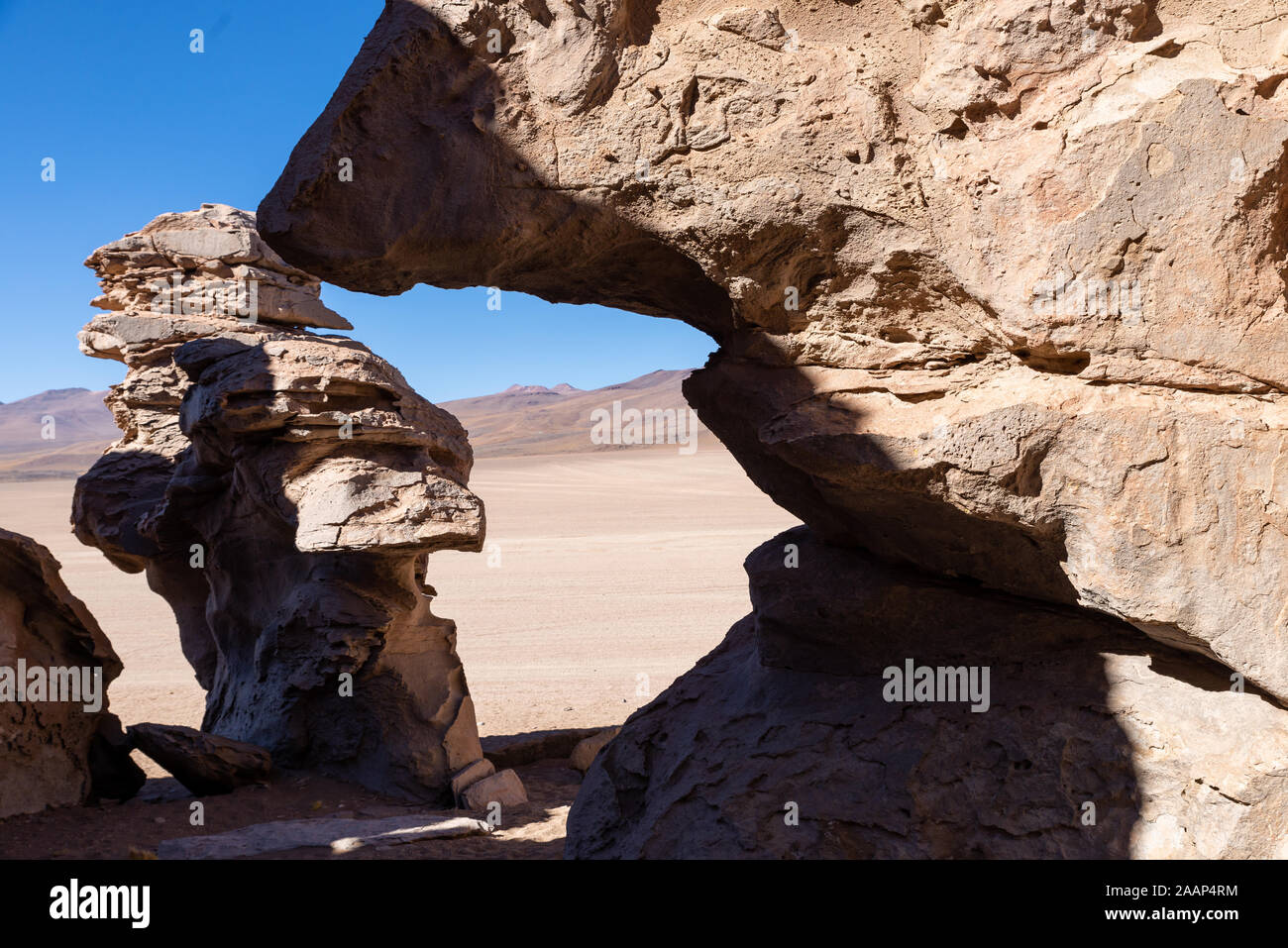 Arbol de Piedra, Eduardo Avaroa National Reserve, Bolivien Stockfoto