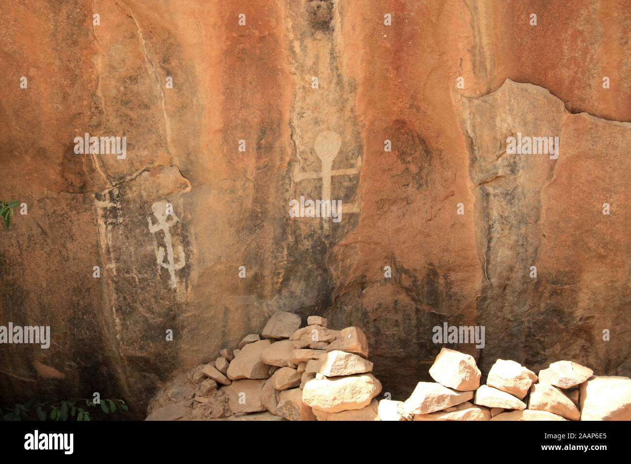 Der Dogon: Plateau Stockfoto