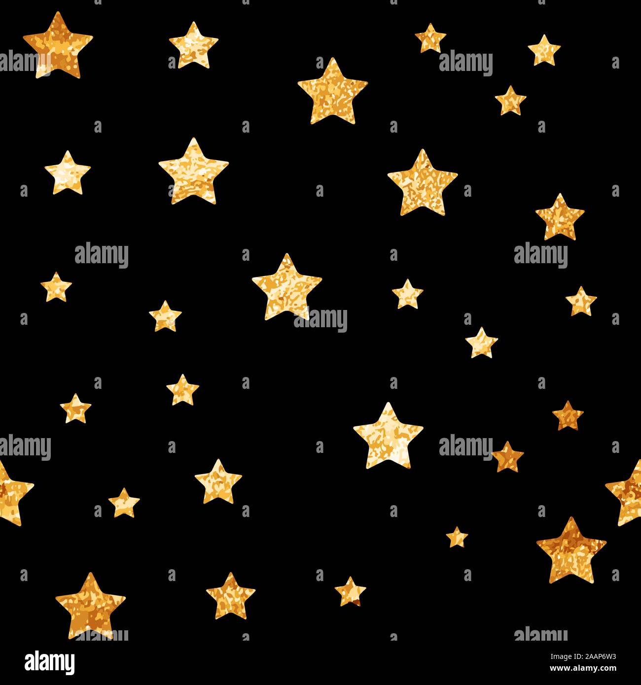 Niedliche Sterne Musterdesign Hintergrund Vektor-Illustration Stock Vektor