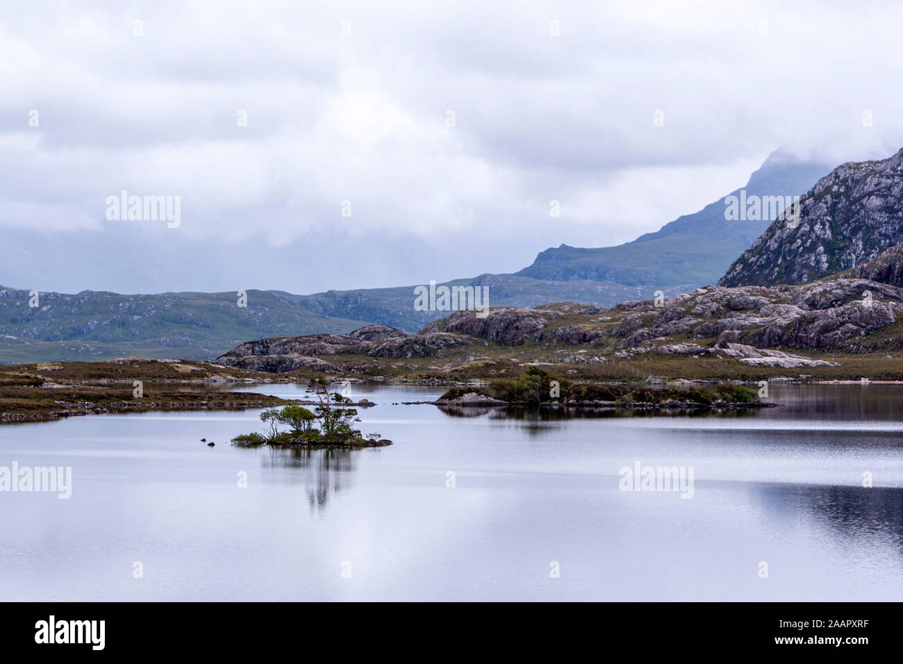 Loch Tollaidh, Achnasheen, Highland, Schottland, Großbritannien Stockfoto