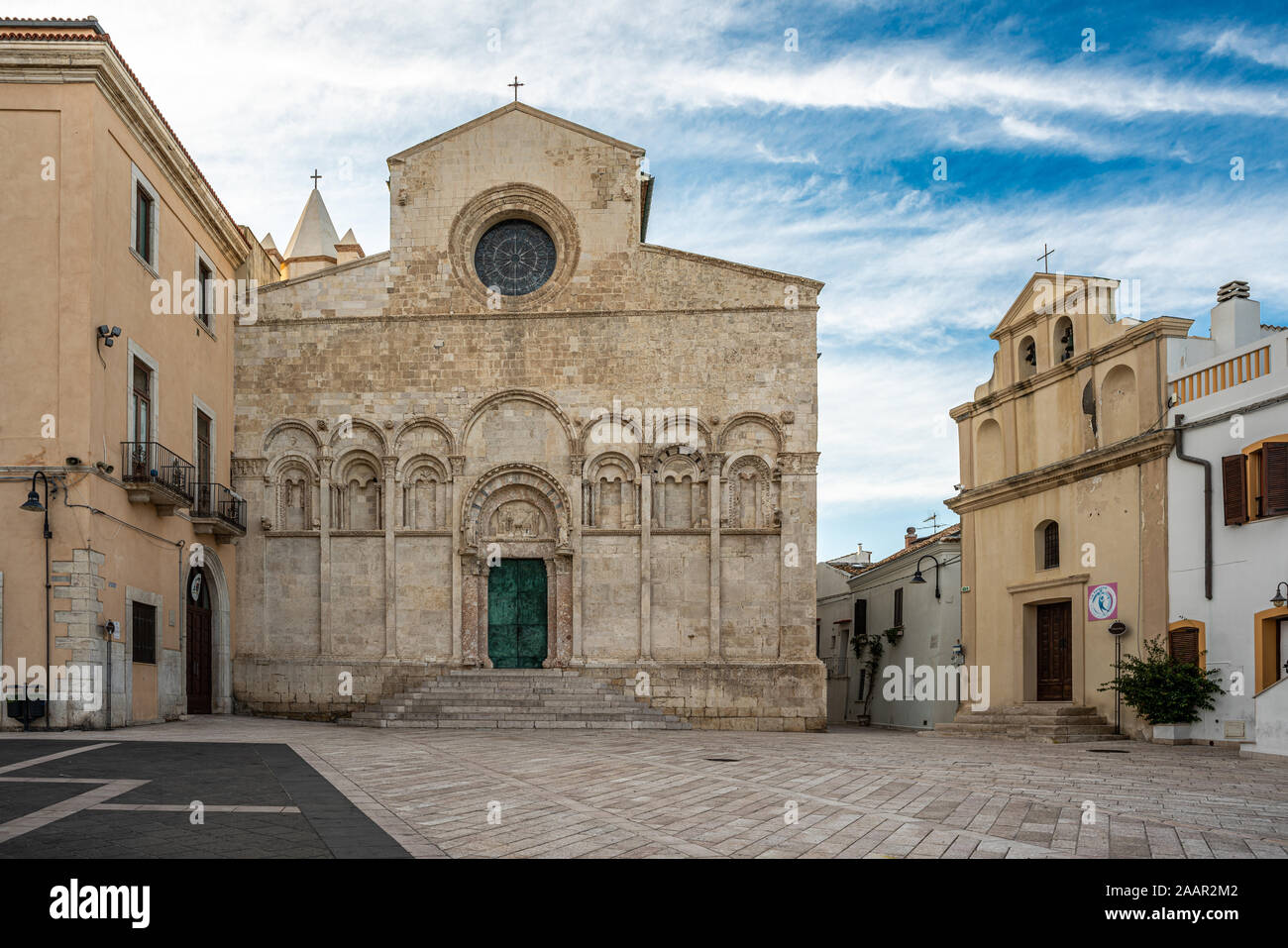 Kathedrale Santa Maria della Purificazione, Termoli Molise Stockfoto
