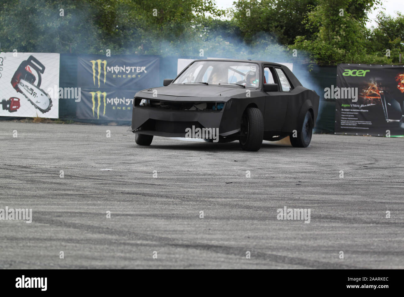 Driften auto Tunning Show Stockfoto