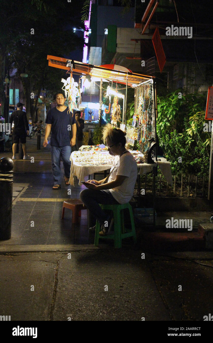 Street Food in Bangkok, Thailand Stockfoto