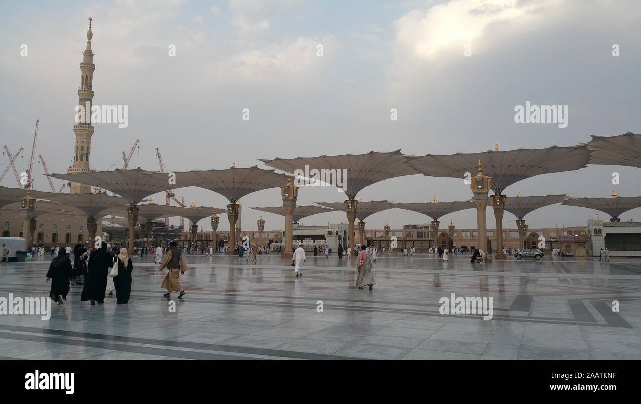 Foto der Al Madinah, SaudiArabien, September 2016 Masjid (Moschee