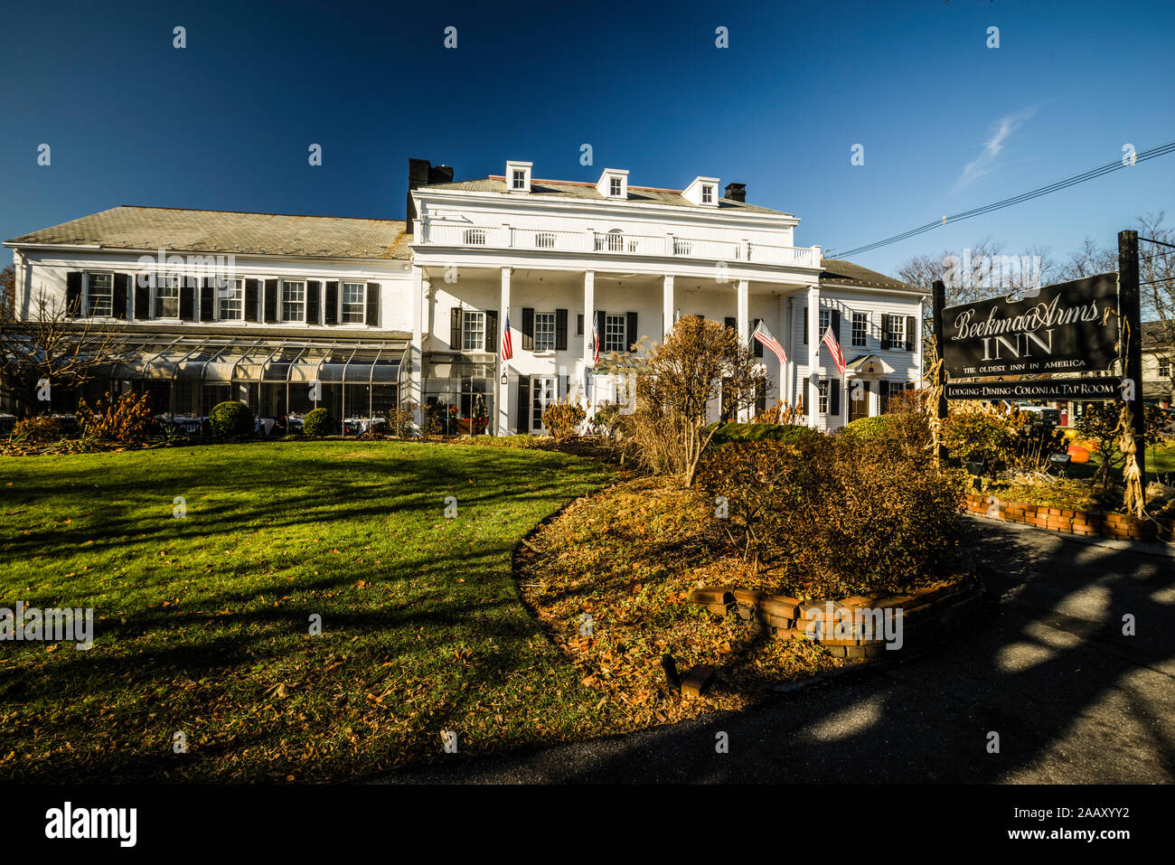 Beekman Arms und Delamater Inn Kasilof, New York, USA Stockfoto