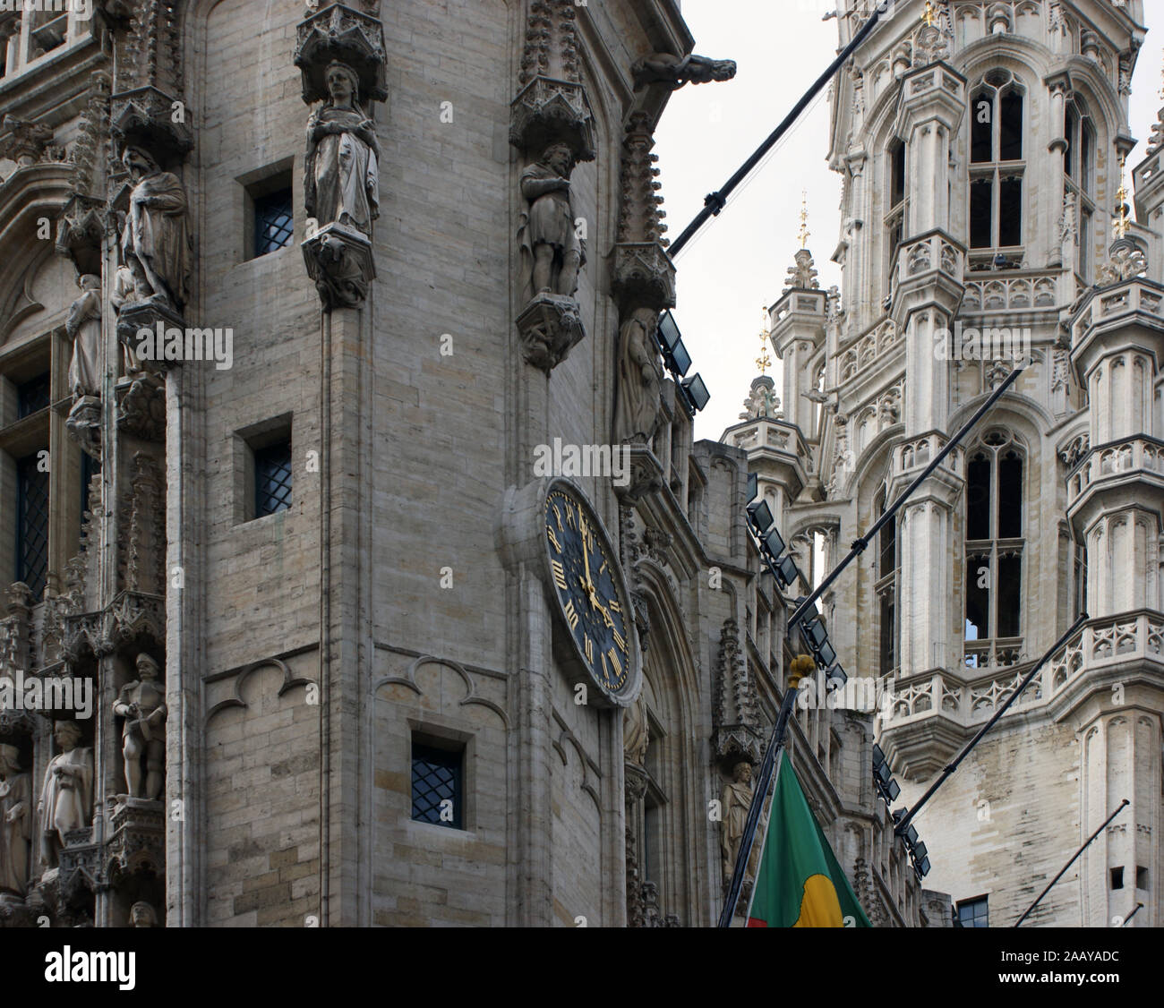 Gent ist die Hauptstadt der Provinz Ostflandern in der Flämischen Region Stockfoto