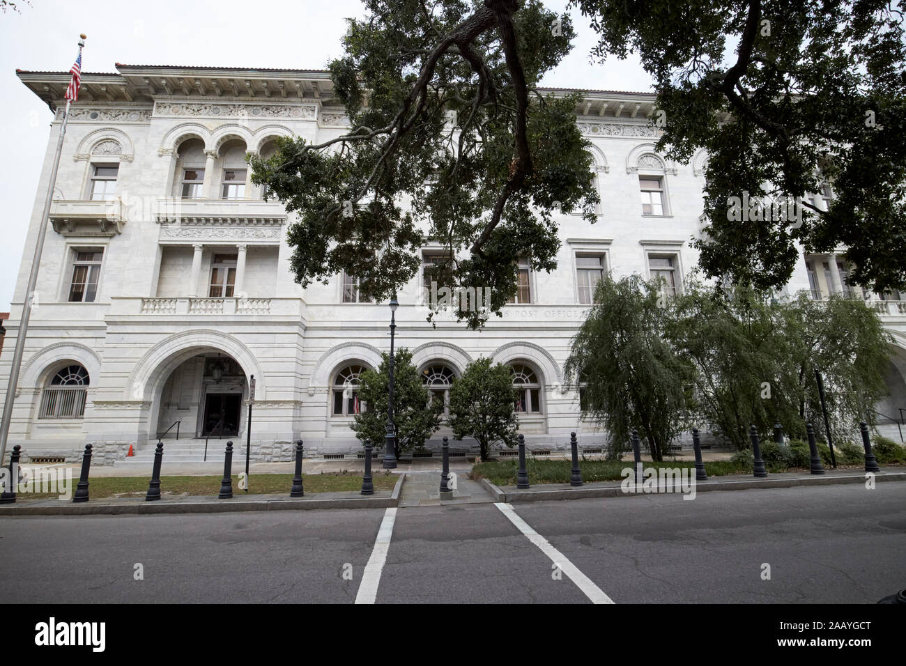 Tomochichi Federal Building und United States Courthouse Savannah Georgia USA Stockfoto