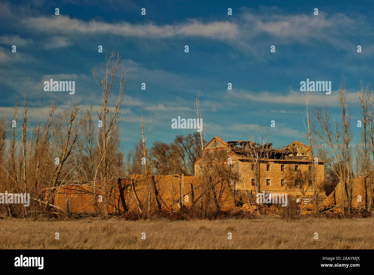 Villagarcia de Campos, Valladolid, Castilla y Leon, Spanien Stockfoto