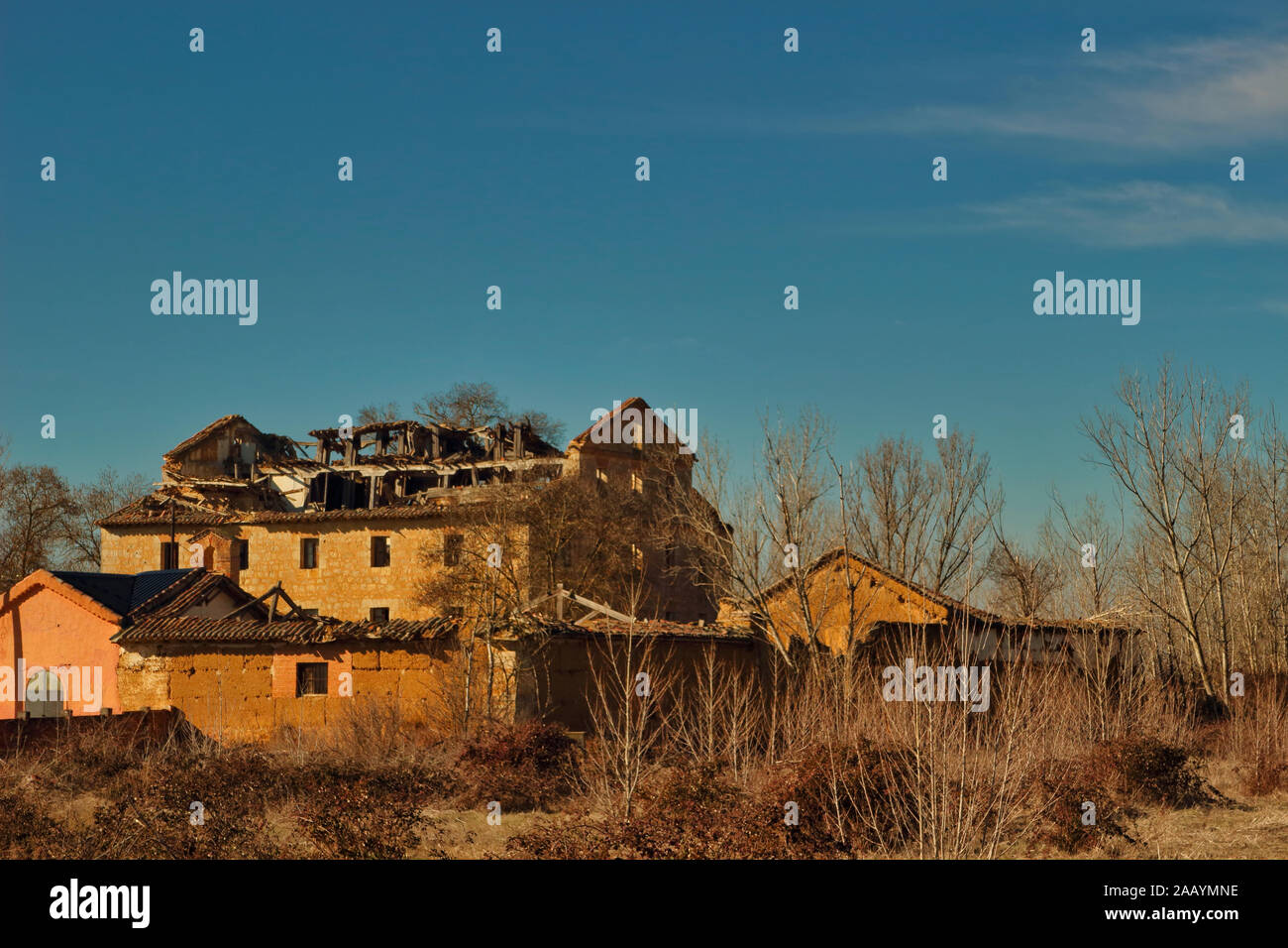 Villagarcia de Campos, Valladolid, Castilla y Leon, Spanien Stockfoto