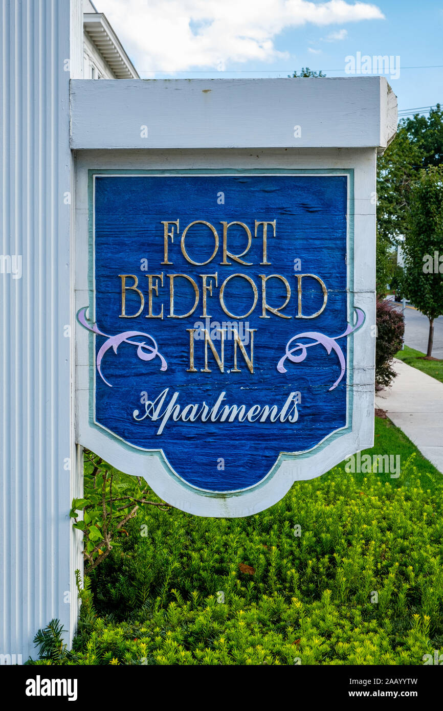 Fort Bedford Inn, 201 South Richard Street, Bedford, PA Stockfoto