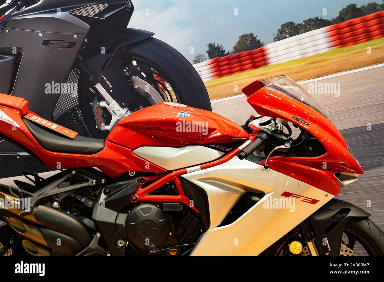 MV Agusta F3 Motorrad Stockfoto