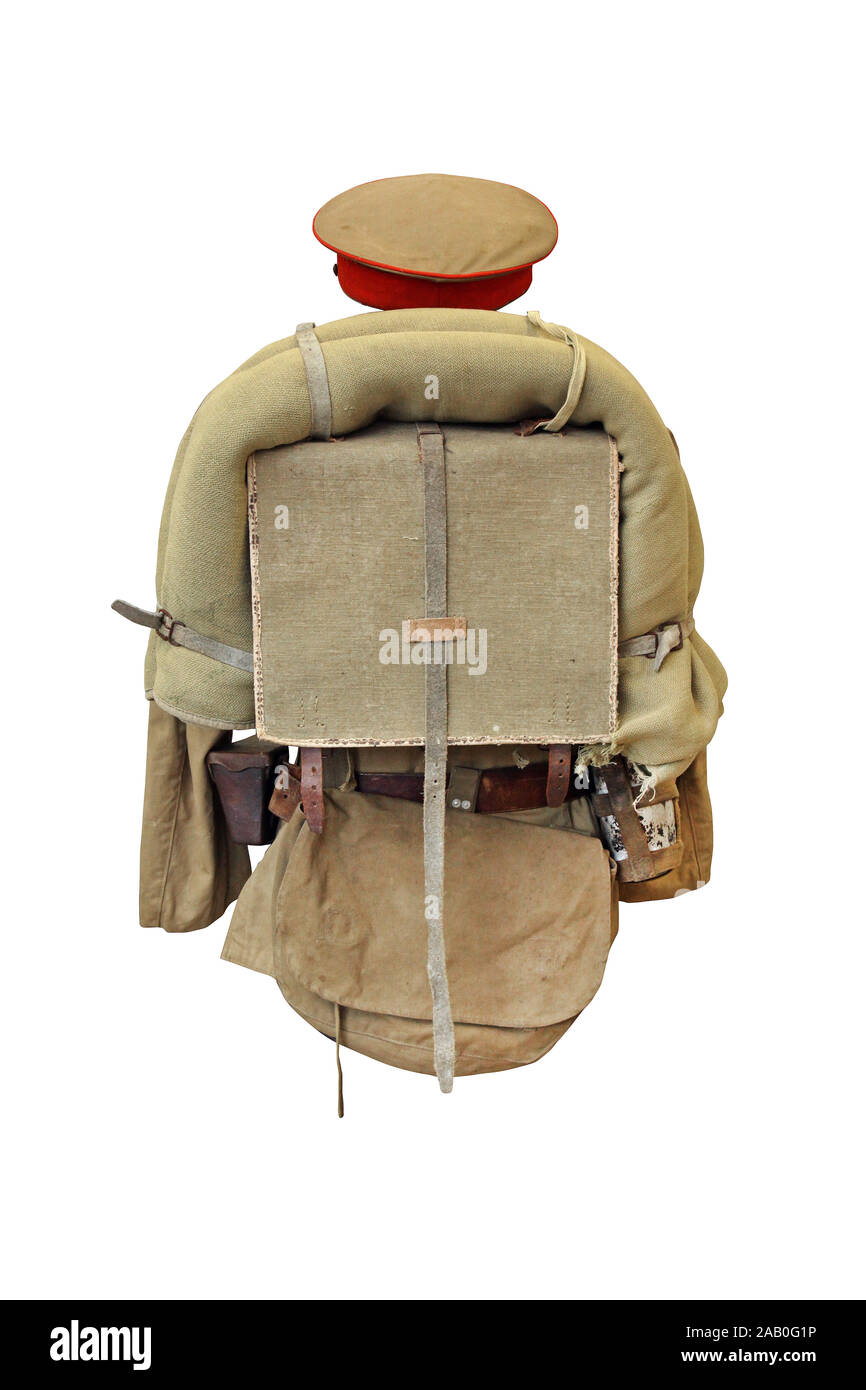 Uniform der Japanischen zweiter Klasse private, Farbe schwarz-MP (Militärpolizei), Typ 90. Stockfoto