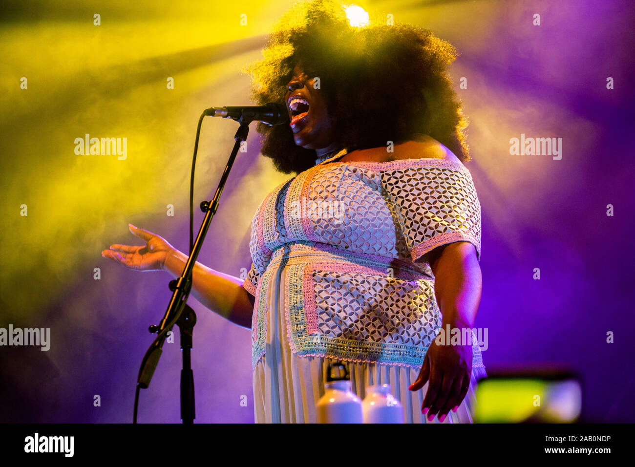 Yola Carter das beste Sängerland, das jemals für grammy nominiert wurde Stockfoto