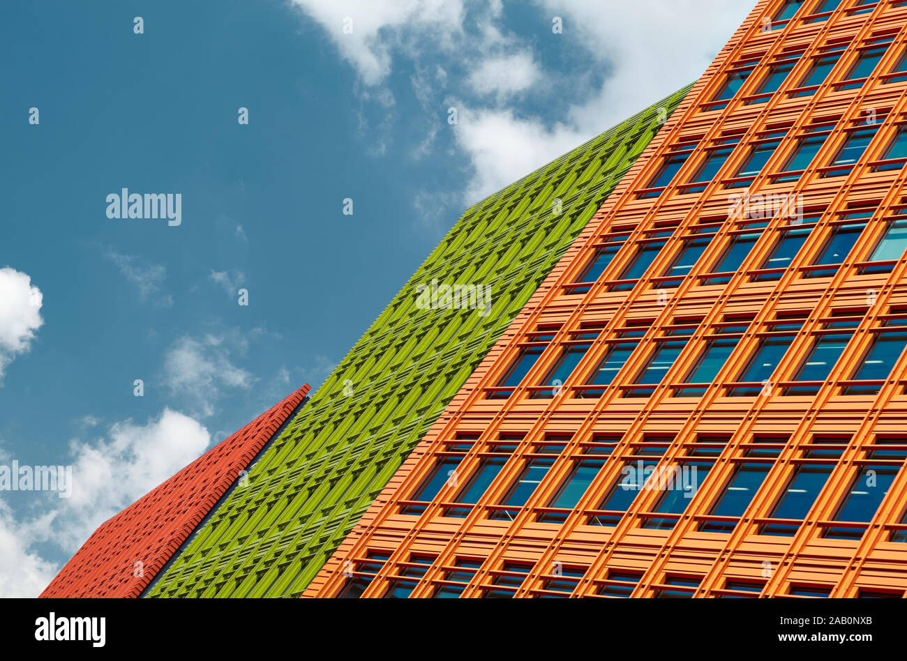 Central Saint Giles Bürokomplex von Renzo Piano entworfen Stockfoto