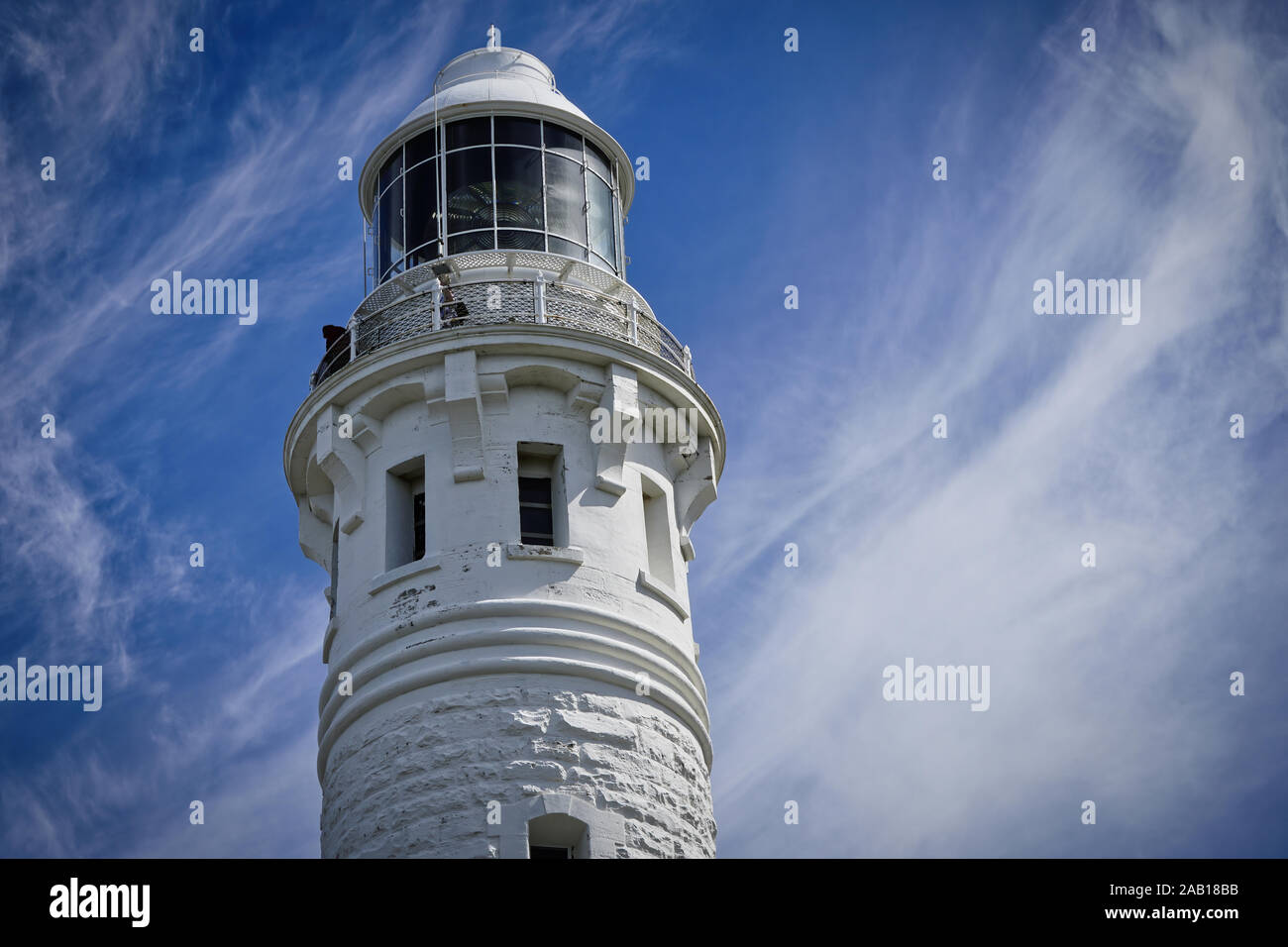 Kap Leeuwinn ist der südwestlichsten Punkt des australischen Festlandes Küste. wo Indische und Südlichen Ozean treffen Stockfoto