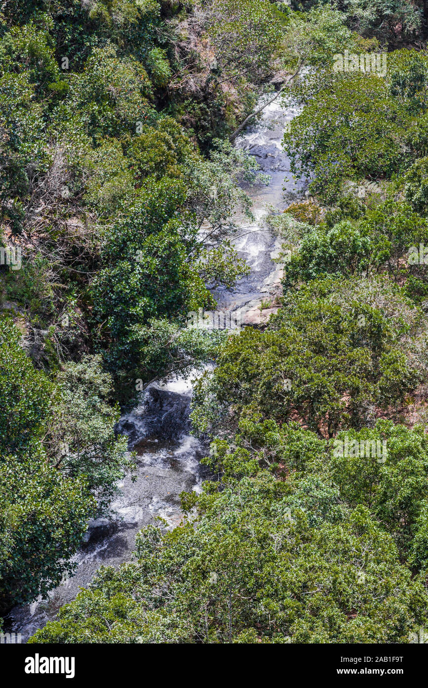 La Periquera Wasserfälle von Villa de Leyva Boyaca in Kolumbien Südamerika Stockfoto