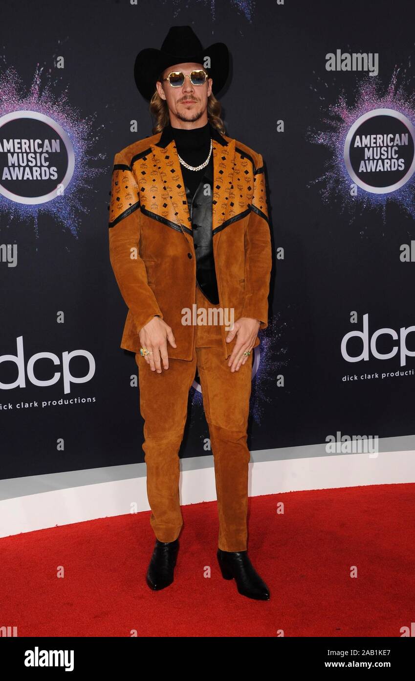 Los Angeles, CA. 24 Nov, 2019. Bei der Ankunft für 2019 American Music Awards - Ankünfte 2, Microsoft Theatre, Los Angeles, CA November 24, 2019. Credit: Elizabeth Goodenough/Everett Collection/Alamy leben Nachrichten Stockfoto