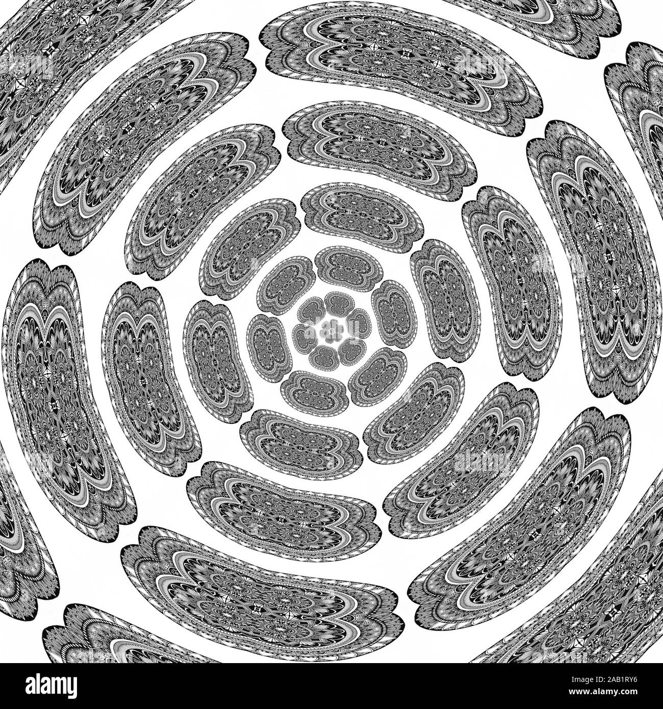 Farbenfrohe abstrakte Muster und Hintergrundbilder. Stockfoto