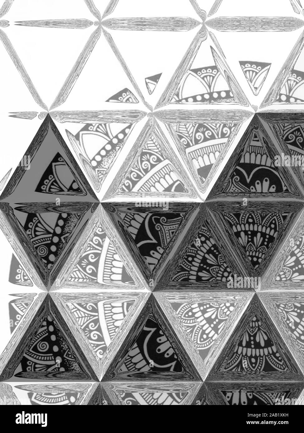 Farbenfrohe abstrakte Muster und Hintergrundbilder. Stockfoto