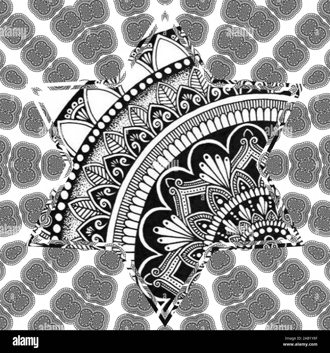 Farbenfrohe abstrakte Muster und Hintergrundbilder. Stockfoto