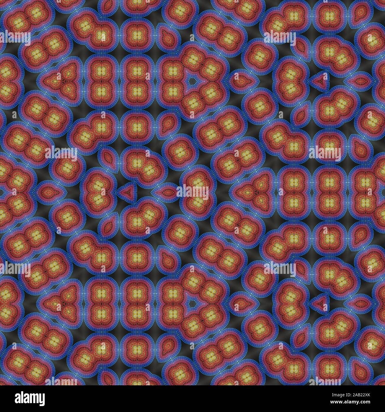 Farbenfrohe abstrakte Muster und Hintergrundbilder. Stockfoto