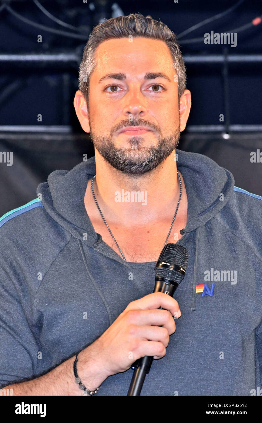 Chiba, Japan. 24 Nov, 2019. Zachary Levi am 4. Tokio Comic Con 2019 in der Makuhari Messe. Chiba, 24.11.2019 | Verwendung der weltweiten Kredit: dpa/Alamy leben Nachrichten Stockfoto