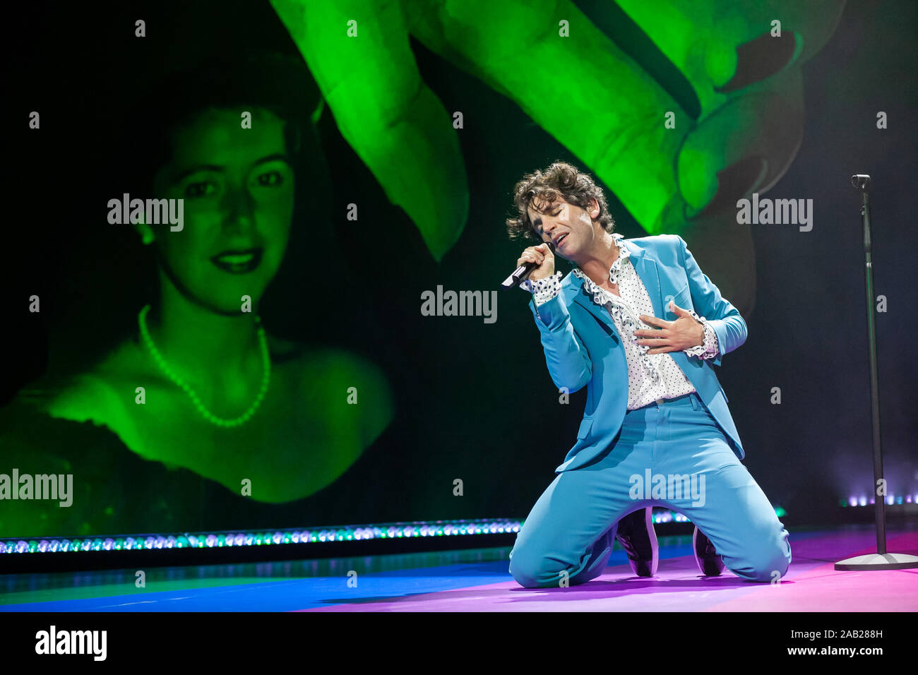 Mika führt das erste Konzert in Italien der Offenbarung tour Stockfoto